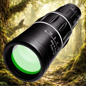 Black and Green Night Vision Monocular